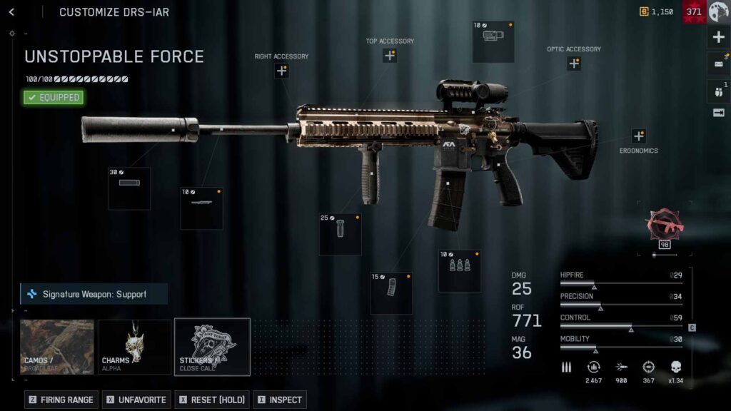 The best drs iar build battlefield 6 for long-range engagements in Battle Royale mode.