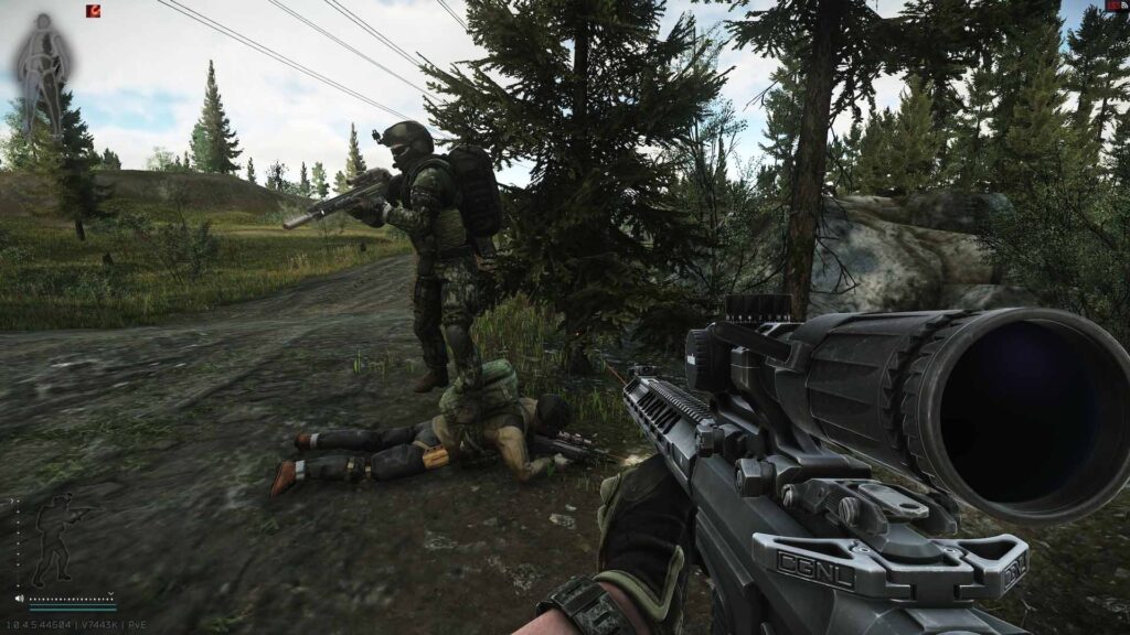 escape from tarkov gameplay screenshot extraction shooter 2026